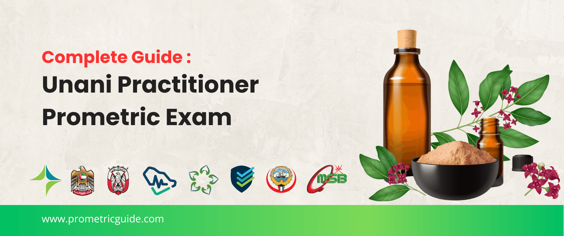 Unani Practitioner Prometric & Licensing Exam 2026: Complete Syllabus, Passing Marks and Study Guide (DHA, MOHAP, DOH, SCFHS, Oman, Qatar DHP, NHRA, Kuwait MOH)