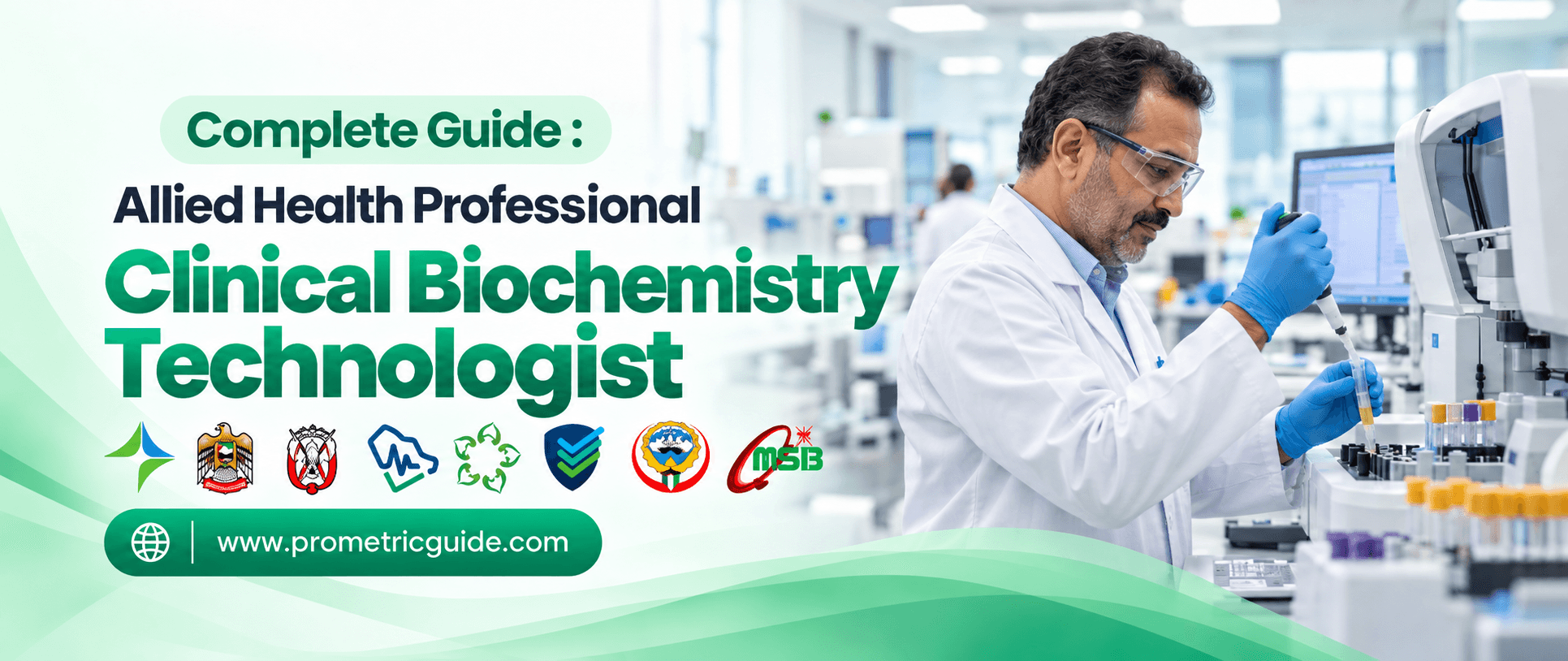 Clinical Biochemistry Technologist Prometric & Licensing Exam 2026: Complete Syllabus, Passing Marks and Study Guide (DHA, MOHAP, DOH, SCFHS, Oman, Qatar DHP, NHRA, Kuwait MOH)